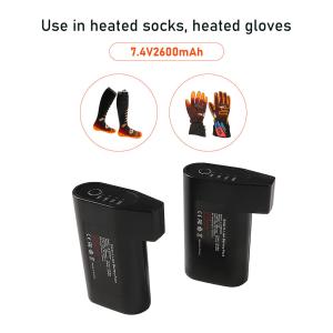 China Heated Mitten Battery 18650 Lithium Ion Heated Vest Battery Pack wholesale