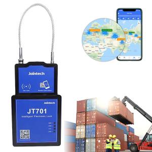 China JT701 Electronic Container GPS Tracking Padlock Seal Device Truck Smart Tracker on sale