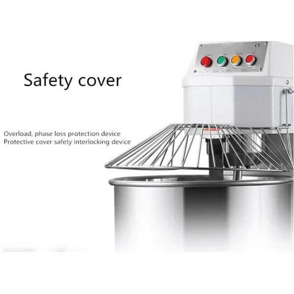 Spiral Bread Dough Mixer 50L 100L Dough Kneading Machine 25 Kg