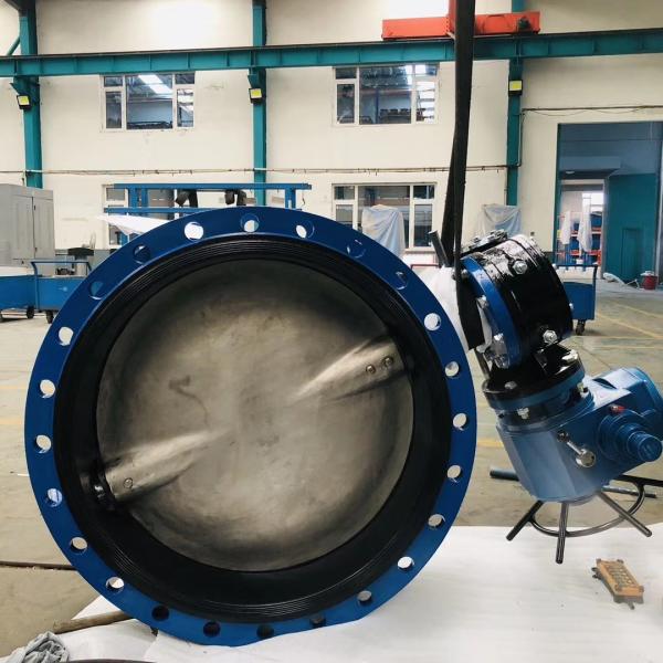 BS EN Manufacturing Manual Ductile Cast Iron Lug Wafer Flanged Type Butterfly Valve Price