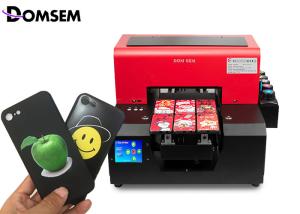 China Wood Plastic Board Pvc Plastic Id Card Printer UV LED Light Heat System on sale