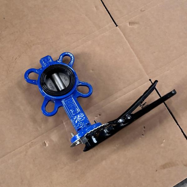 Flow Rate Handle Clamp Type Piping Systems for Various Industrial Sectors Manual Soft Seal Clamp Butterfly Valve Steel