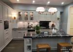Durable Engineered Quartz Stone Black Quartz Kitchen Countertops UV Cutting