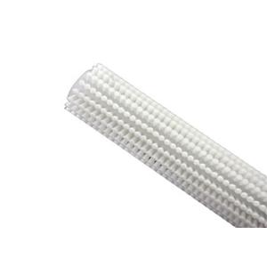 China White Nylon Fiber Cylinder Cleaning Brush / Plastic Cylindrical Roller Brush on sale