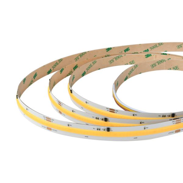 Pure White Digital COB LED Strip Lights 3000K 4000K 6500K 16.4ft 24V Tape Light