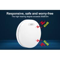 China 10 Year Battery Photoelectric Interlinked Smoke Alarm Battery Powered Smoke Alarm for sale