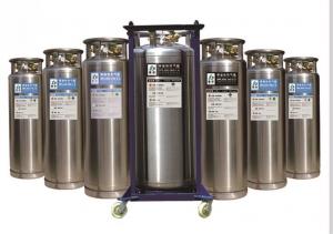 China Liquid Compressed Oxygen Cylinder bottle Argon Nitrogen Mixed Dewar Tank wholesale