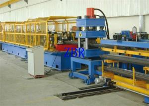 Two Wave Guardrail Roll Forming Machine For Two W Beams Crash Barrier Tri