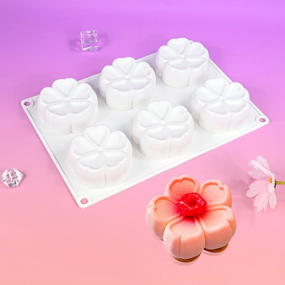 Silicone Chocolate Candy Molds Non-stick Daisy Flower Silicone Baking Mold BPA Free, Gummy Molds Silicone Candy Mold For Chocolate Cake Jelly Pudding