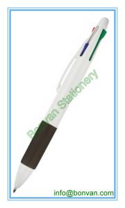China multicolor plastic ball pen, promotional multicolor ball pen on sale