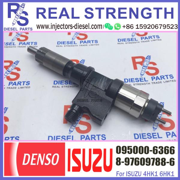 Diesel Fuel Injector 095000-6366 8-97609788-6 8976097886 For ISUZU 4HK1