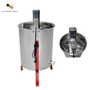 China 4 Frame Honey Extractor Centrifuge 47cm Barrel Diameter wholesale