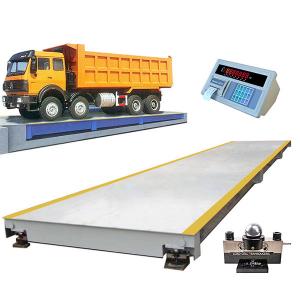China Carbon Steel Digital Electronic Truck Scale Weighbridge 3X18M 60t 80t 100t wholesale
