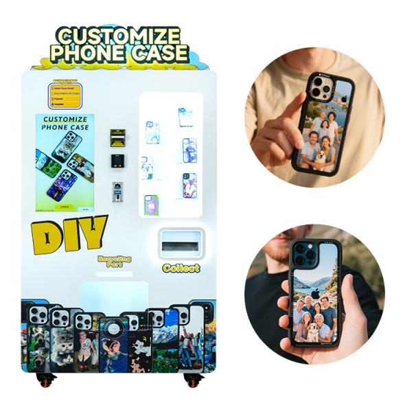 IPhone Compatible Phone Case Printing Vending Machine 2880Dpi 1440Dpi 720Dpi