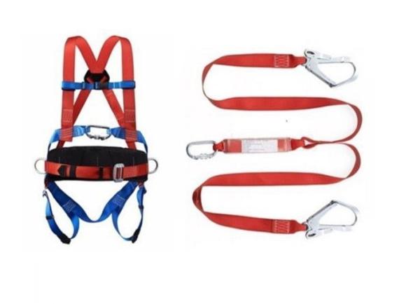 Quality Lineman Safety Harness Construction Safety Tools 100% Polyester Safety Belt for sale