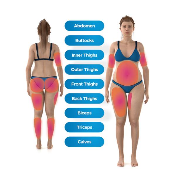 4 Handles EMS Muscle Stimulation Sculpting Machine EMS Body Slim EMS Muscle Shaping Stimulator RF Body Sculpting Weight Loss Machine