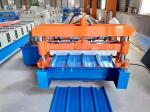 China 1500mm Width Sheet Roll Forming Machine 18 Steps Type High Efficiency wholesale
