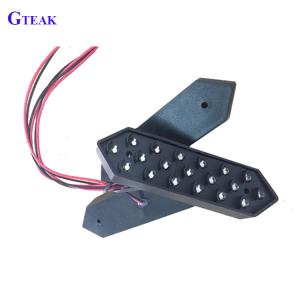 China 8'' large 7 segment display green digit module wholesale