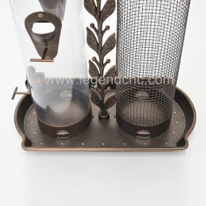 Anodizing Surface Treatment Metal Hummingbird Feeder , Eco Friendly Bird Feeders