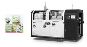 China Multi Function Cardboard Box Making Machine With Man Machine Control wholesale