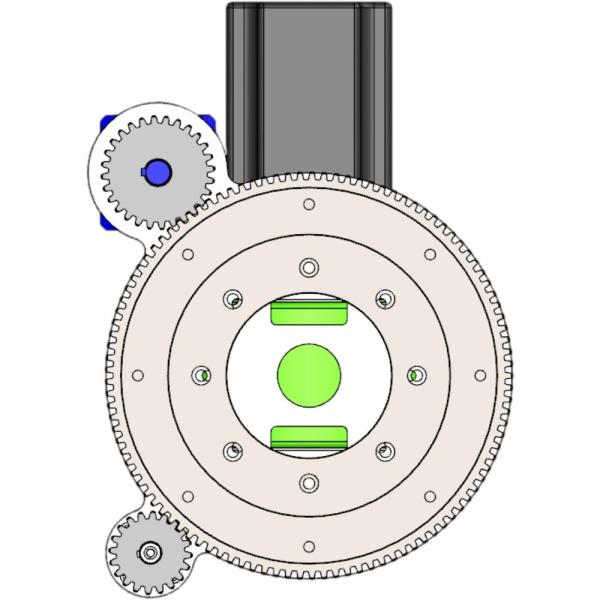 3T AGV Automatic Driving Heavy Duty Robot Wheels With DC Motor Controller