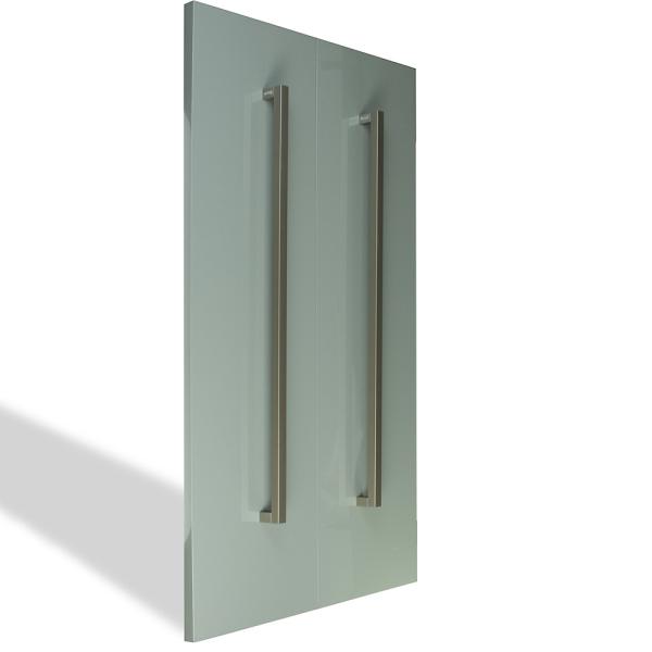 OEM Custom Furniture Hardware Gray Cabinet Handles Long 1646mm