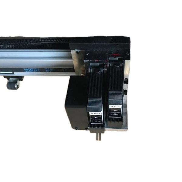 Quality 1250-2200mm Cutting Size KAEMI HP45 Dual Head Vertical Paper Pattern Cutting and Printing Plotter Cutter for sale