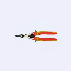 China 312g Burnished Extra Long Handle Pliers 9in Swage Crimping Tool wholesale