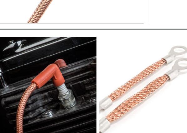 Quality Tinned Wire Expanding Copper Braided Cable Sleeve for sale