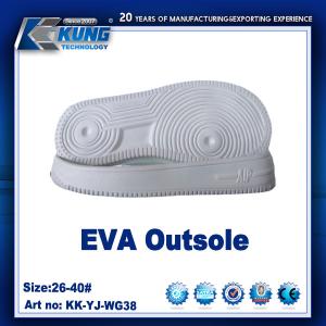 Flat Thick Rubber EVA Outer Sole Lightweight Abrasion Resistant