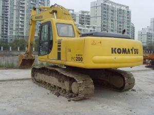 China 20 Ton 0.8cbm Bucket PC200-6 Long Reach Used Komatsu Excavator wholesale