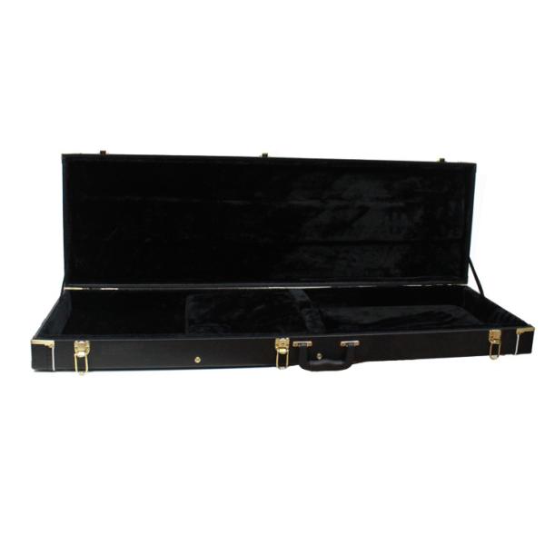 Quality Plywood Electric Bass Guitar Hard Case Padded Carrying Handle Durable for sale