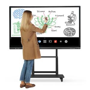 China Multi Touch Interactive Touch Panel Display , 4k Interactive Classroom Whiteboard wholesale