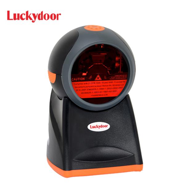 Luckydoor K-816 High Quality Omnidirectional 1d Desktop Multi-line Laser Barcode Scanner