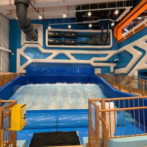Customized Splash Water Playground Outdoor Fiberglass Water Slides