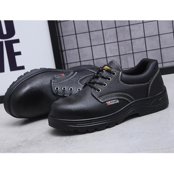 Cowhide Material PPE Safety Shoes Cow Leather Anti Slip Electrical Resistance S1 SB S3
