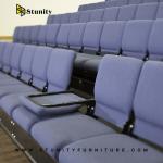 Comfortable Small Floor Space Automatic Retractable Bleacher System
