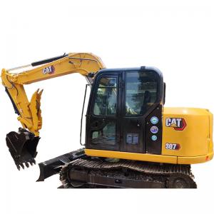 China Powerful 307E Used Cat Excavators 6800KG Used In Building Construction on sale