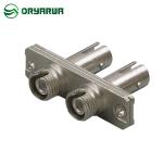Metal FC To ST Duplex Hybrid Fiber Adapter Multimode