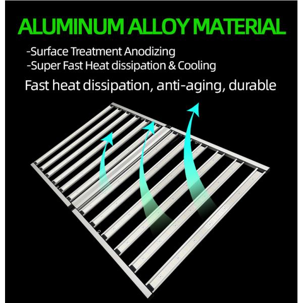 ANDY Full Spectrum UV Added Dimmable 1300W Led Grow Plant Light for Greenhouse Indoor Farming