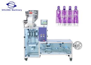 China Irregular Shaped Shampoo Pouch Vertical Packing Machine 800KG 200mm PLC wholesale