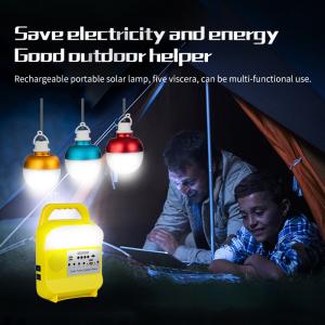 China Rechargeable LED Bulb Solar Home Lighting System For Emergencies wholesale