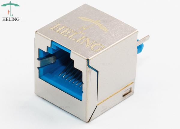 Quality THT / DIP Mounting Vertical 8p8c RJ45 Female Connector Replace Keystone Jack for sale
