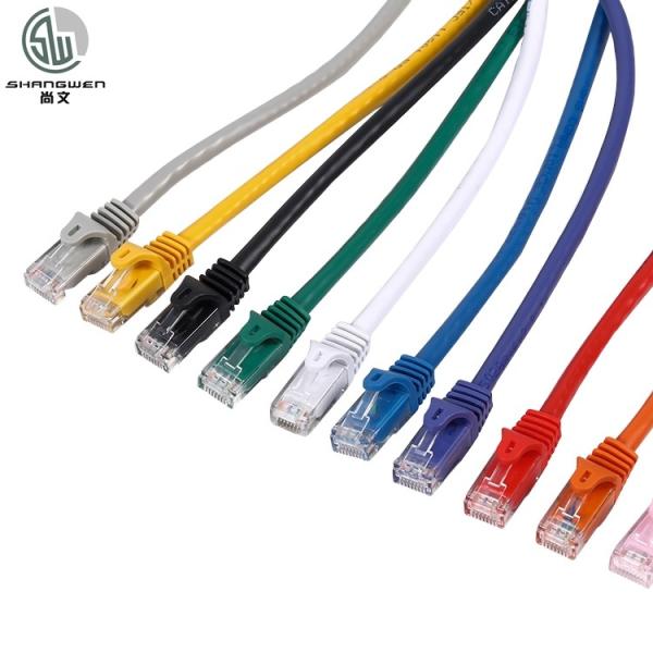Quality Rj45 Cat6 Cat6a Cat5E UTP Patch Cord Cable 1m 3m 5m Computer Network Cable for sale