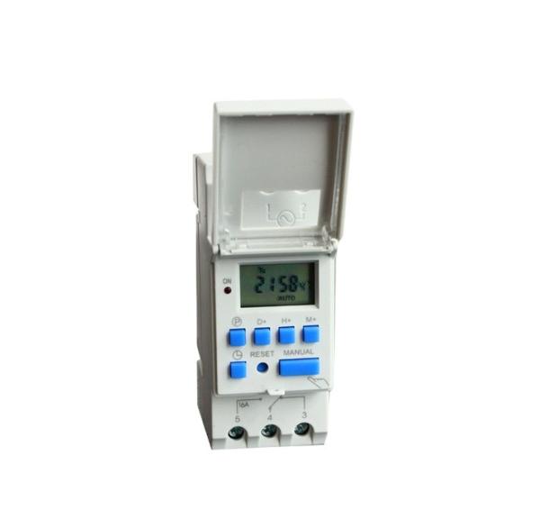Quality 15 Minutes Mechanical Timer 24 Hours Programmable Din Rail Timer Time Switch for sale