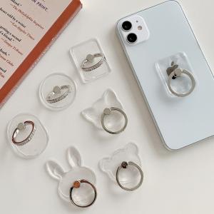 China Transparent Small Giveaway Gifts Ultraportable Cell Phone Ring Holder wholesale