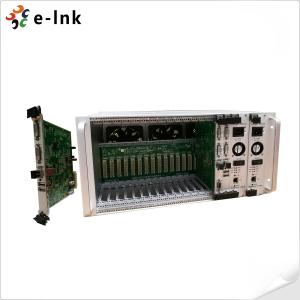 5U Rack Mount 4K DVI KVM Fiber Optic Extender