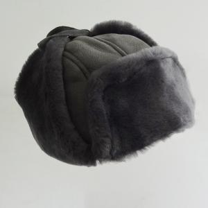 China sophisticated technology winter warm trapper shearling hat winter men wholesale