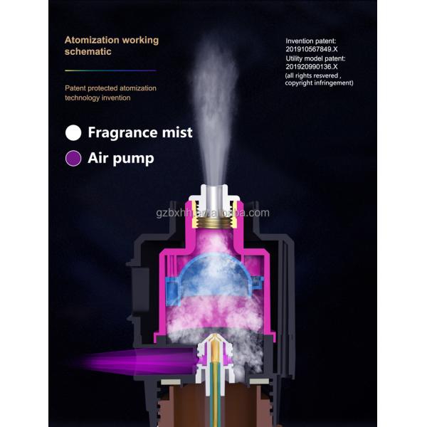 Luxury Commercial Air Freshener Machine 1000ml Aroma Fragrance