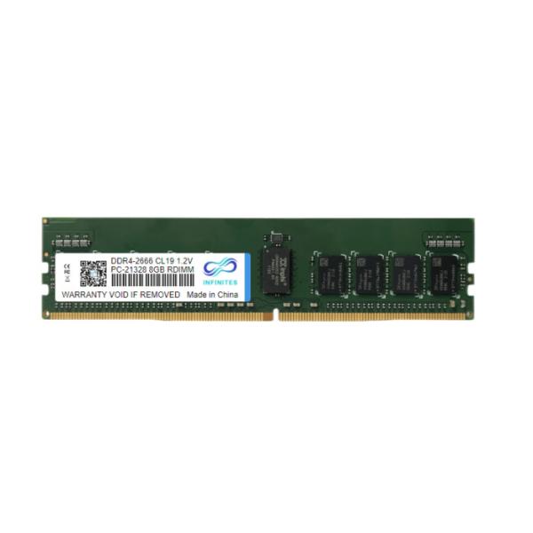 Quality INFINITES Server Memory DDR4 2666MHz R-DIMM 8GB Original Chips Kingtiger Semi-Conductor Equipment Stable Performance for High Data Transfer Speed for sale